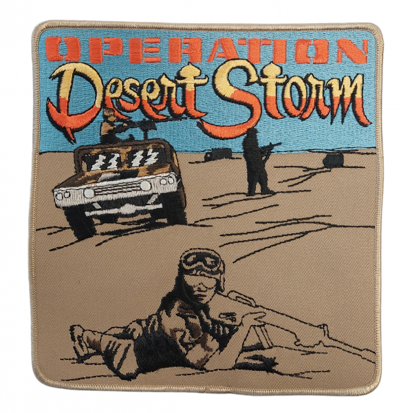 Stickabzeichen - Operation Desert Storm (20x20cm)
