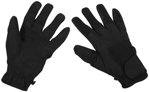 Fingerhandschuhe, &quot;Worker light&quot;, schwarz