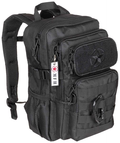 US Rucksack, Assault, &quot;Youngster&quot;, schwarz