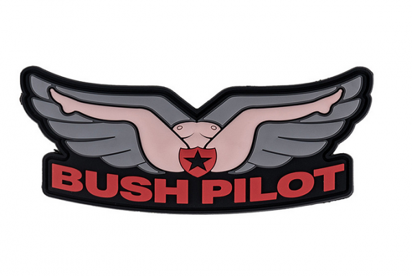 Klettabzeichen Buschpilot - color