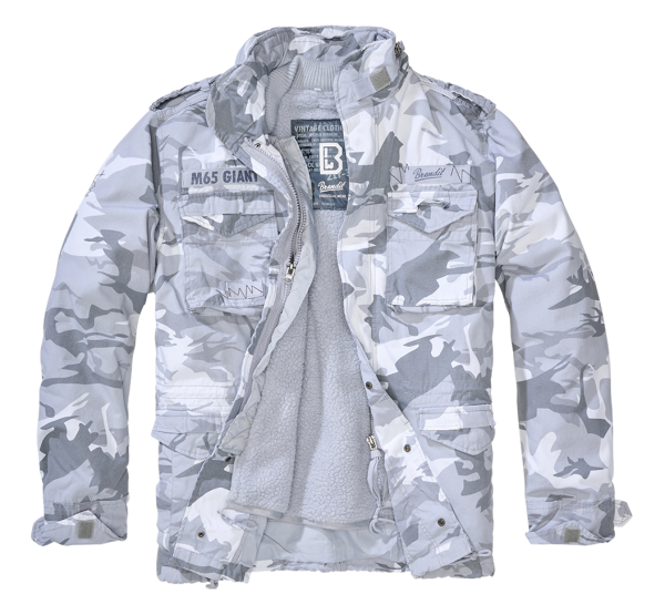 Brandit - M65 Giant Jacket blizzard camo