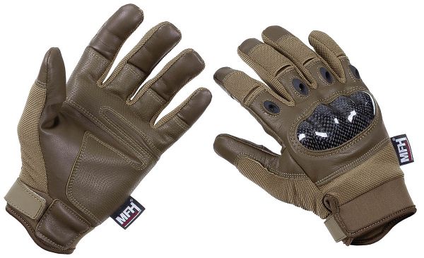 Tactical Handschuhe, &quot;Mission&quot; coyote tan