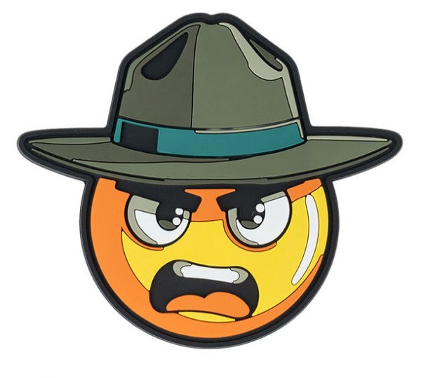 Klettabzeichen Drill Sergeant - color