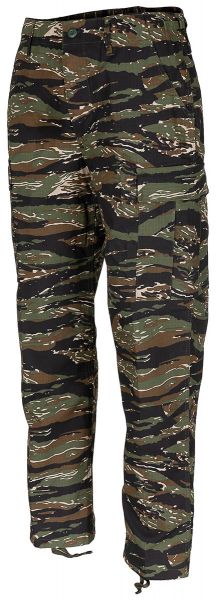 US Kampfhose, BDU, Rip Stop, tiger stripe