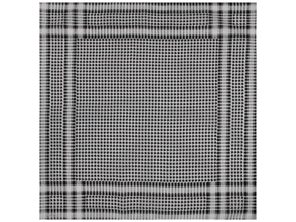 Image of Bandana, schwarz gepunktet, Gr. 55 x 55 cm, Baumwolle