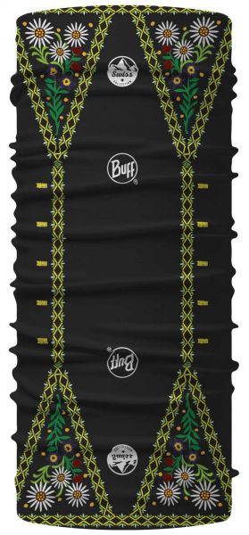 BUFF® - Mehrzweckschal, Appenzell (schwarz)
