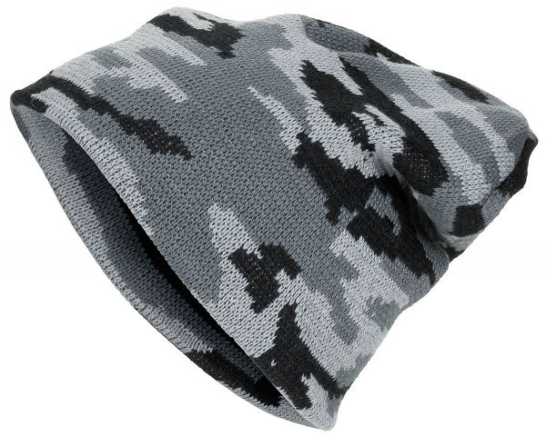 Strickmütze, &quot;Beanie&quot;, tarn, fein gestrickt