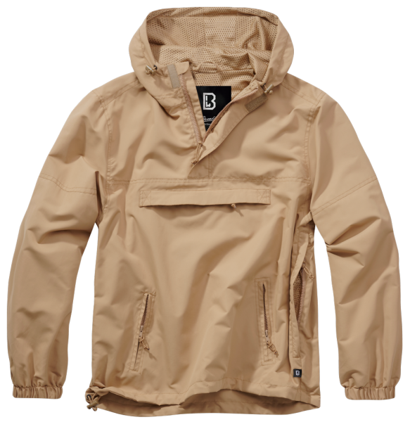 Brandit - Summer Windbreaker camel