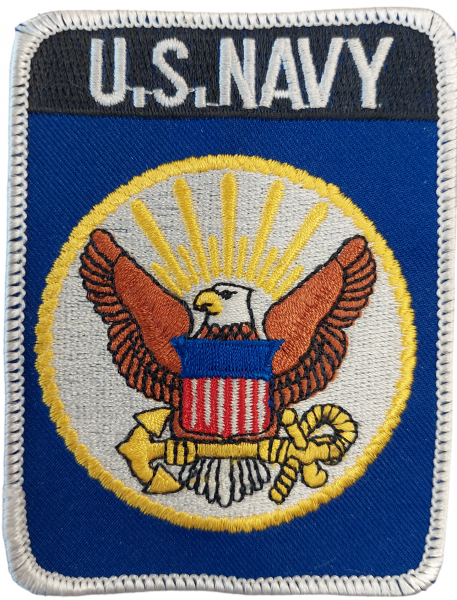 Stickabzeichen - US Navy Eagle