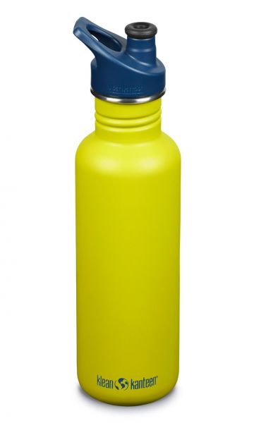 Klean Kanteen - Trinkflasche Classic 800ml Green Apple mit Sport Cap