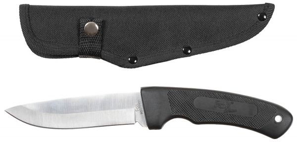 Outdoor Messer, &quot;Hunter&quot;, Gummigriff, Scheide