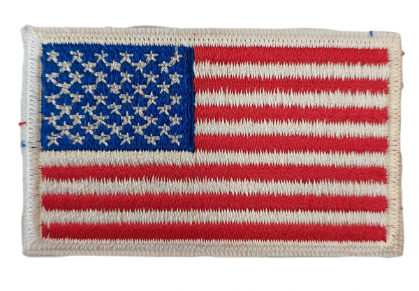 Stickabzeichen - US Flag