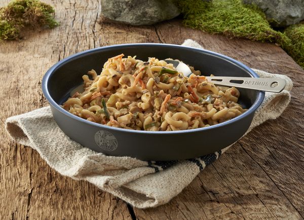 Trek&#039;n Eat - Waldpilzragout mit Nudeln