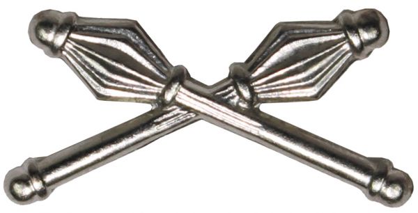 CZ/SK Metallabzeichen, silber, &quot;Streitkolben&quot;, neuw.