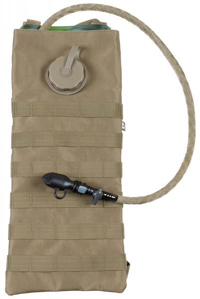 Trinksystem, &quot;MOLLE&quot;, 2,5 l, mit TPU-Beutel, coyote tan