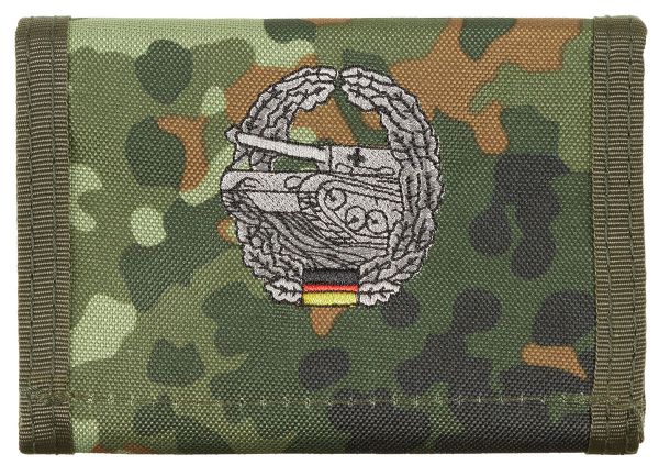 BW Geldbörse, flecktarn, &quot;Panzer&quot;