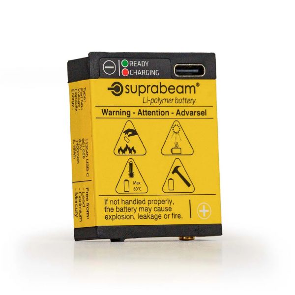 Suprabeam - Akku für S-Serie 1400 mAh USB-C