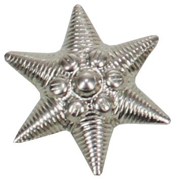 Ungar. Metallabzeichen, silber, &quot;Stern&quot;, neuw.