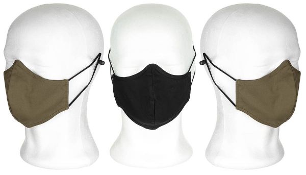 Brit. Gesichtsmaske, 3er Pack, neuw.