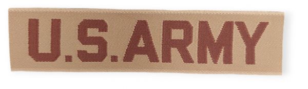 Stickabzeichen - U.S. Army Desert