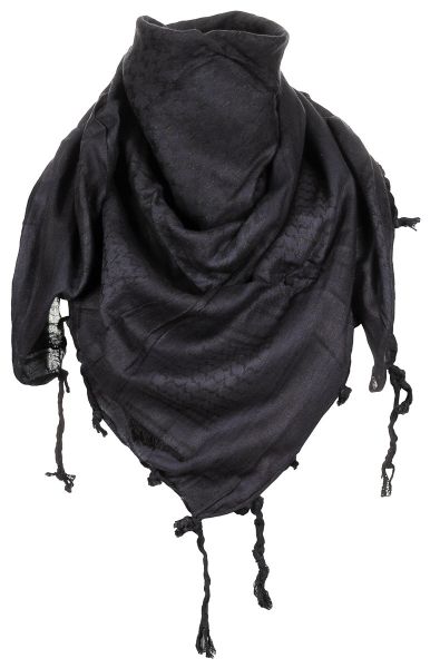 Halstuch, &quot;Shemagh&quot;, schwarz