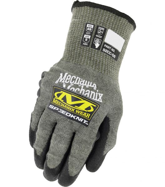 Mechanix Wear - Speedknit™ Arbeitshandschuhe Grey (Schnittschutz)