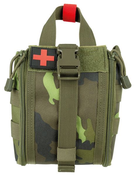 Tasche, Erste-Hilfe, klein, &quot;MOLLE IFAK&quot;, M 95 CZ tarn