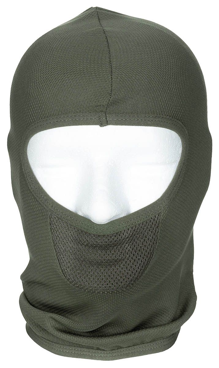 Image of Balaclava, "Tactical", 1-Loch, oliv