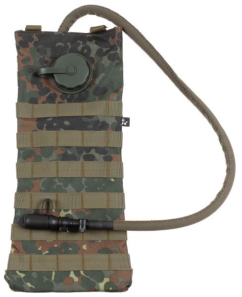 Trinksystem, "MOLLE", 2,5 l, mit TPU-Beutel, flecktarn