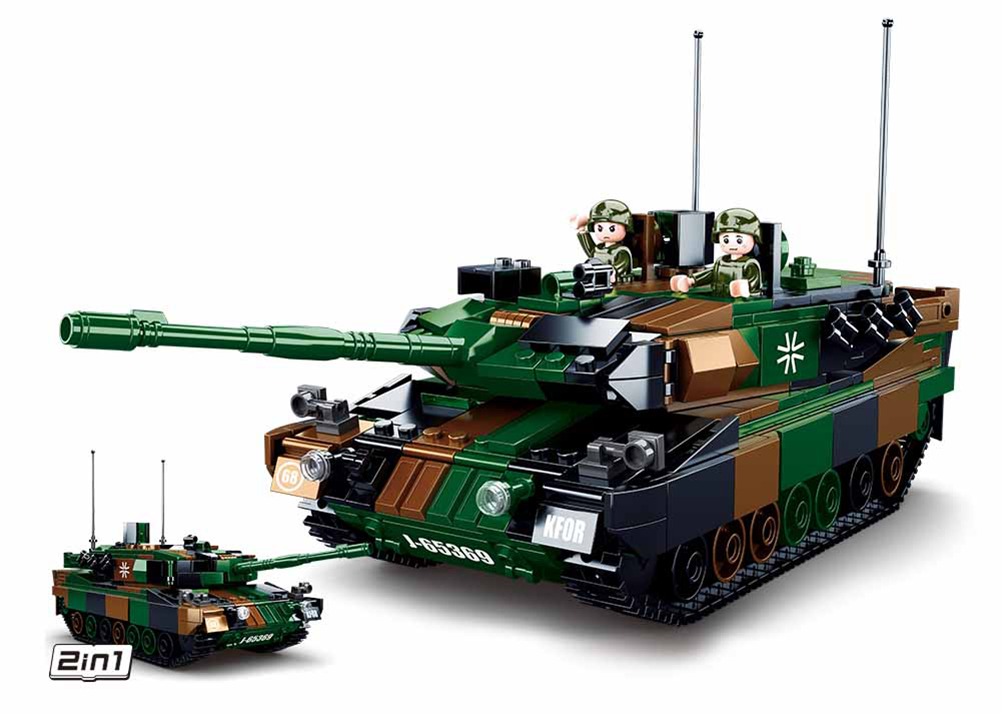 Sluban - German Main Battle Tank 2in1