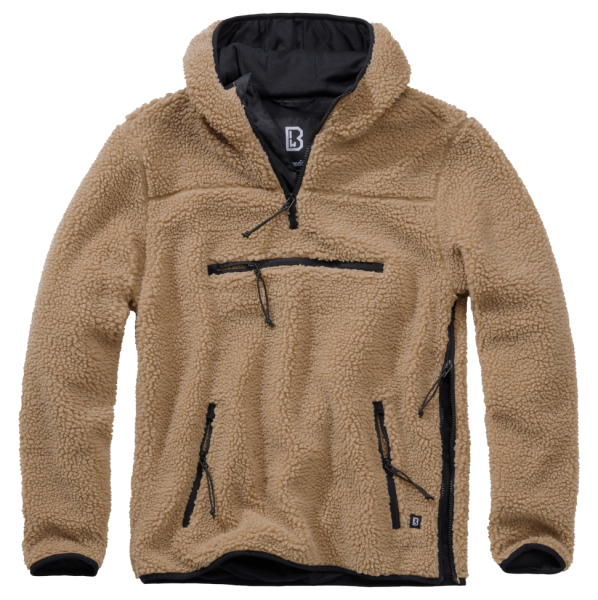 Brandit - Teddyfleece Worker Pullover camel