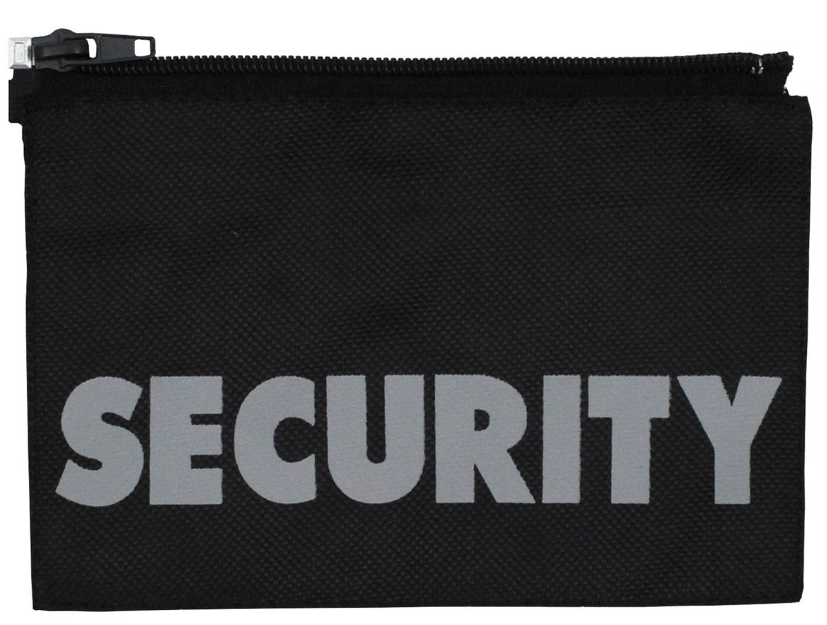 Image of Abzeichen,"Security", klein, 17 x 11 cm, mit Reissverschluss