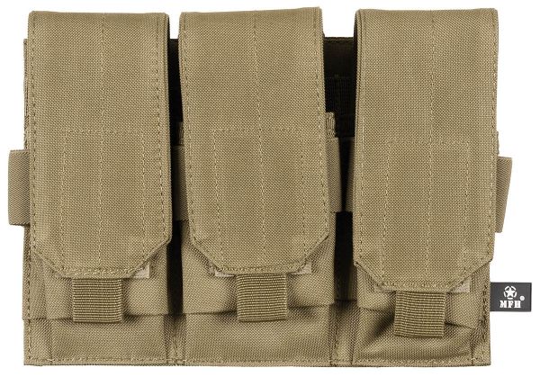 Magazintasche,3-fach,&quot;MOLLE&quot;, coyote tan