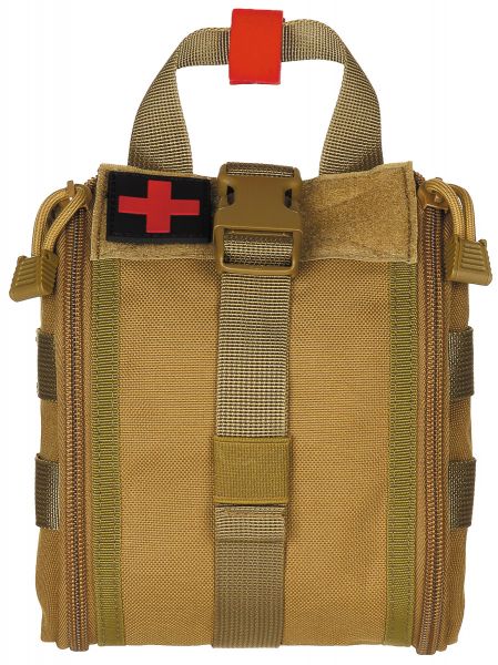 Tasche, Erste-Hilfe, klein, &quot;MOLLE IFAK&quot;, coyote tan