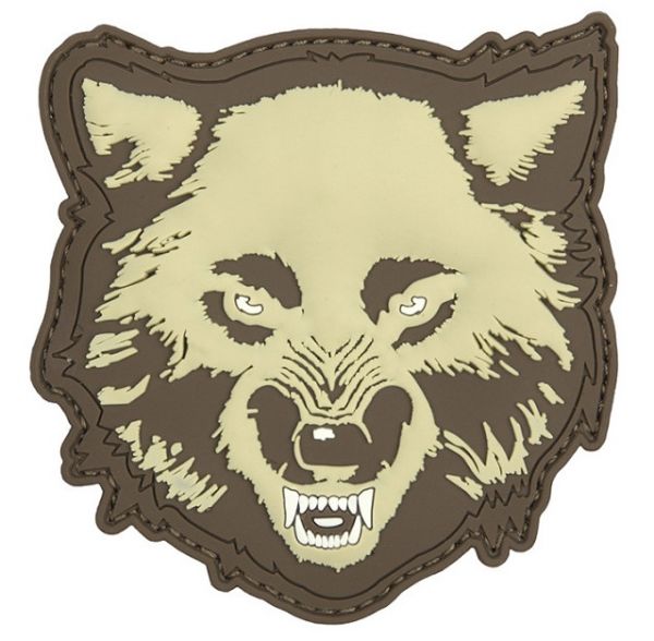 Klettabzeichen Wolf - coyote
