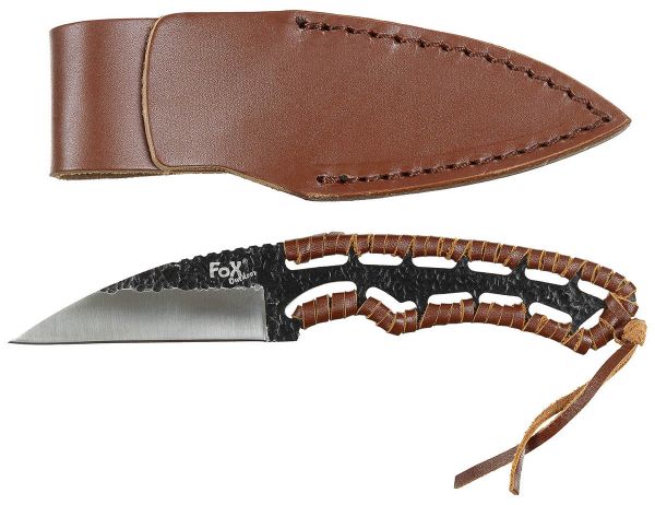 Messer, &quot;Büffel II&quot;, Griff umwickelt, Scheide