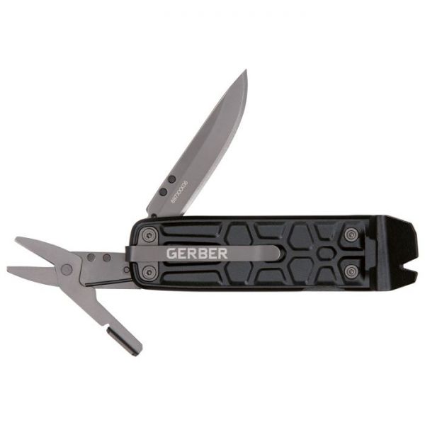 Gerber - Lockdown Slim Pry Burnt Multitool, schwarz