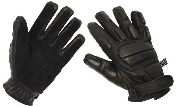 Lederhandschuhe, &quot;Protect&quot;, schwarz, schnitthemmend