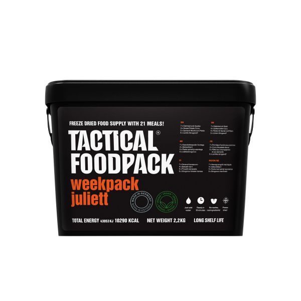 Tactical Foodpack - Week Pack Juliett