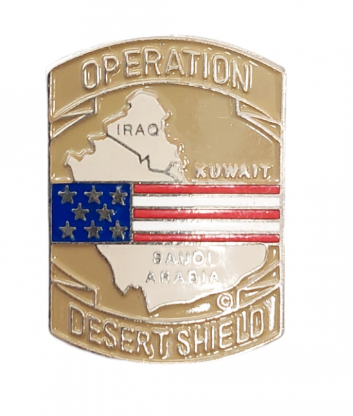 Abzeichen - Desert Shield Oldtimer
