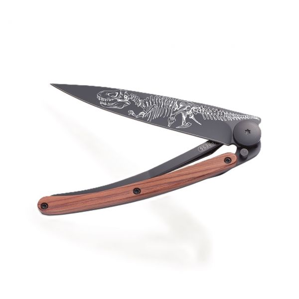 Deejo Klappmesser - T-REX Korallenholz 37g