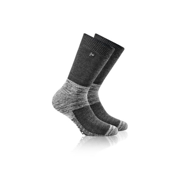 Rohner Socken - Trekking &quot;Fibre Tech&quot; schwarz-denim