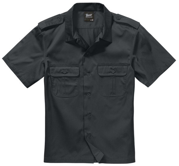 Brandit - US Shirt Short Sleeve black