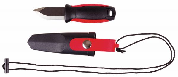 Outdoor Messer, &quot;Mini&quot;, Kunststoffgriff, Scheide