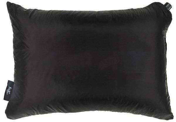 Reisekissen, aufblasbar, schwarz