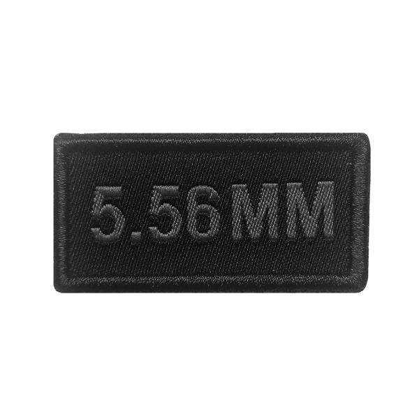 A10 Equipment - Patch Kaliber 5.56 (schwarz)