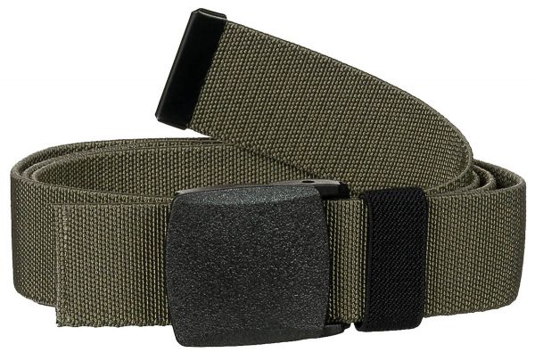 Gürtel, "Tactical Elastic", oliv, ca. 3,7 cm