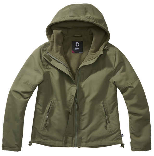 Brandit - Women Frontzip Windbreaker olive