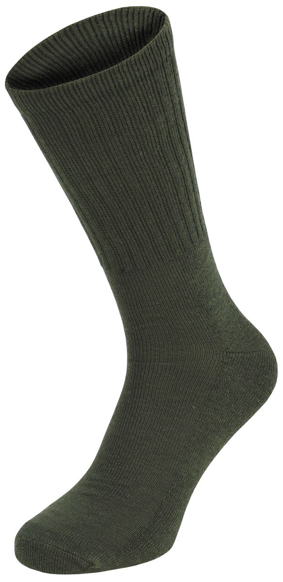 Image of Army Socken, oliv, halblang, 3er Pack