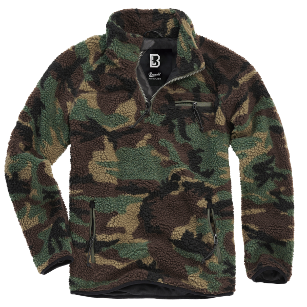 Brandit - Teddyfleece Troyer woodland